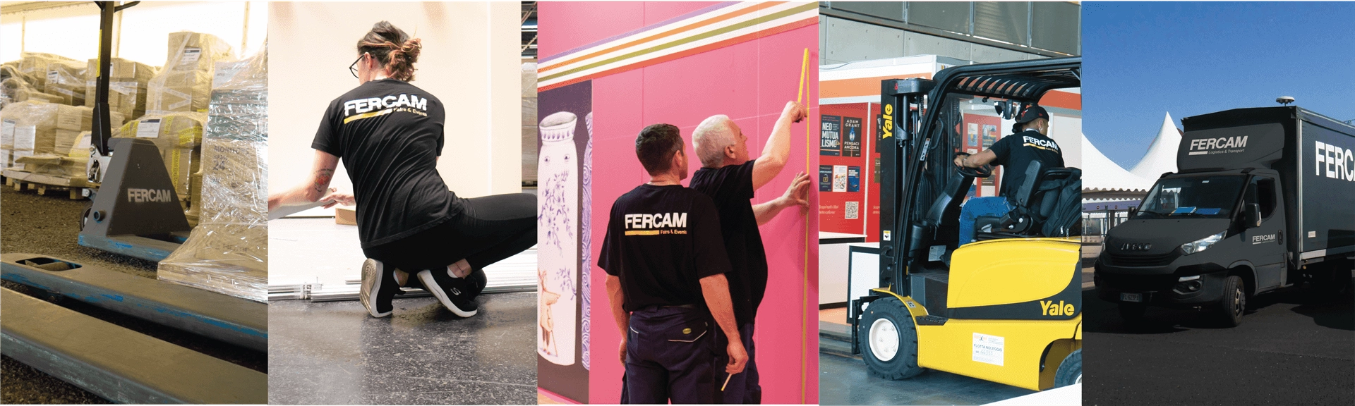 Shipments for trade fairs and private events - FERCAM