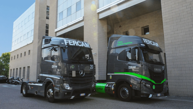 The services offered by the FERCAM Transport division