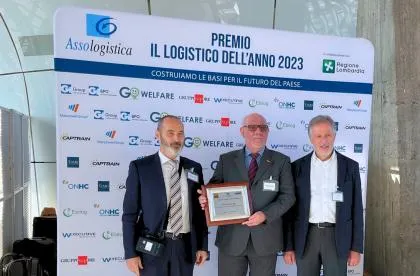 FERCAM is awarded the “Logistico dell’anno 2023” prize, twice