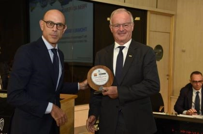 Premio "Logistico dell’anno" al presidente FERCAM, Thomas Baumgartner