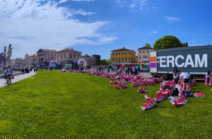 FERCAM handles the logistics of the Padova Marathon